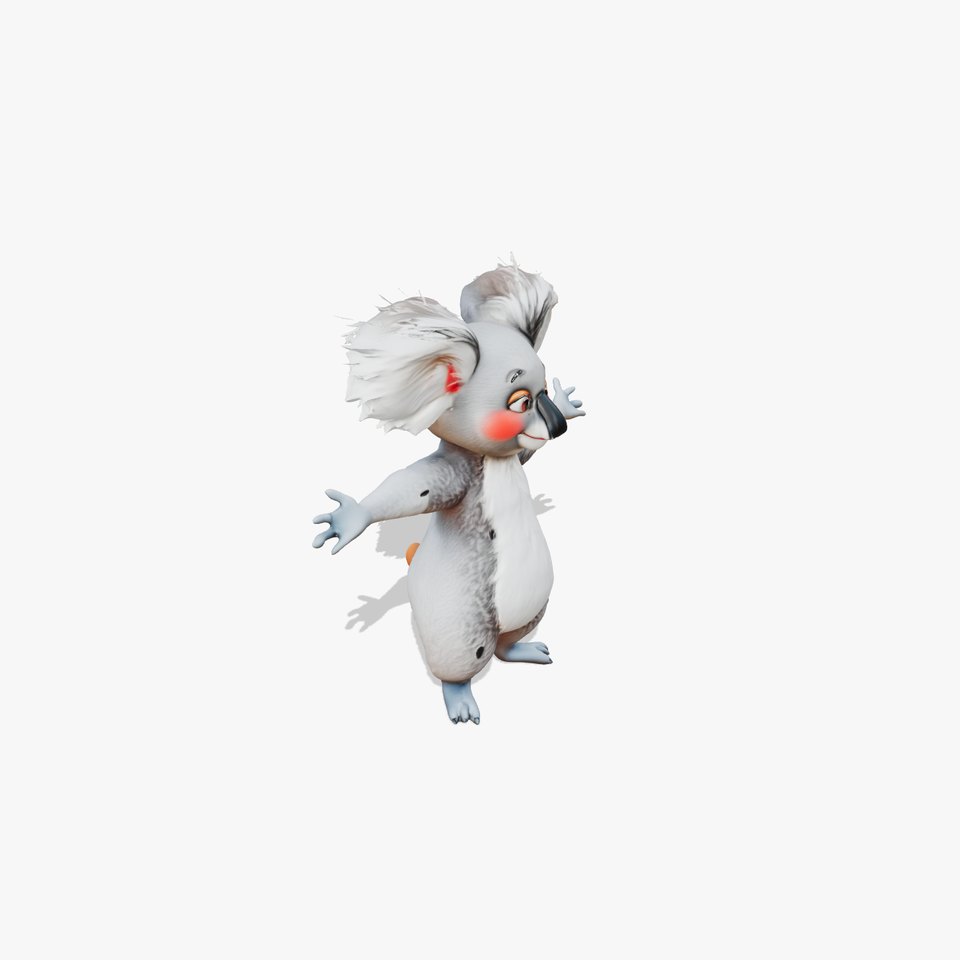 Charming Koala model pack